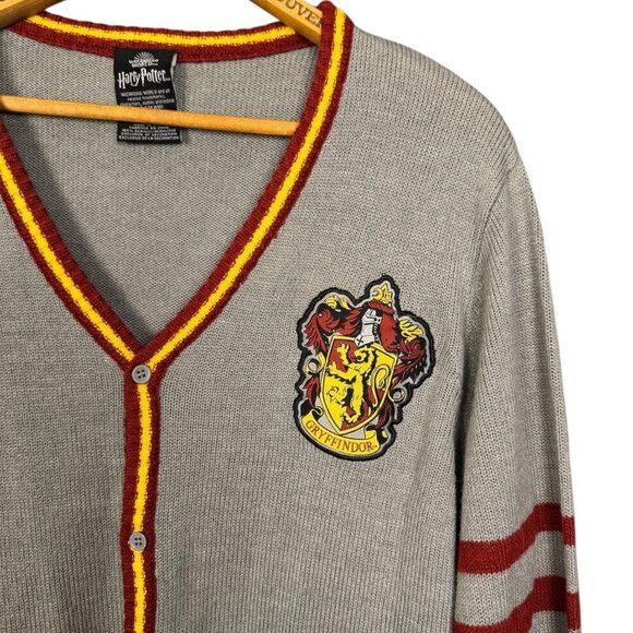 Hogwarts Harry Potter Gryffindor Cardigan Sweater Wizarding World - Picture 4 of 7